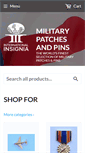 Mobile Screenshot of militarypatchesandpins.com